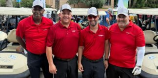 Aruba Bank ta orguyoso di a participa den e torneo di golf di caridad anual di Rotary Club of Aruba: Celebrando nan di 25 edicion