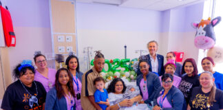 Hospital feliz ta anuncia: Baby di aña 2025 ta Madeleine Delgado Gomez