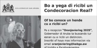 Gobernador ta buscando tur esnan cu a ricibi un condecoracion real