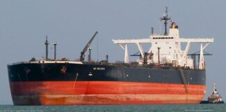 Situacion di tanker di petroleo MS Melenia ta estabilisa