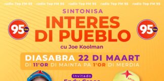 Shailiny Tromp-Lee y Endy Croes den programa radial “Interes di Pueblo” diasabra awo