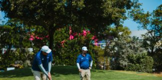 Ekipo di Aruba Bank a participa den e di torneo di golf caritativo anual di Kiwanis Club of Aruba