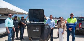 Campamento responsabel: Varios baki di sushi pa tene Aruba limpi durante Semana Santa