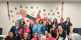 E siman a habri cu dia di enfermeria: HOH a celebra Staff Appreciation Week 2025 estilo rock & roll