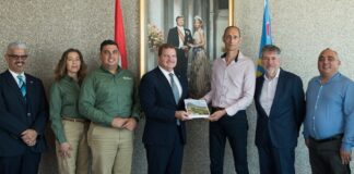 Prome Minister Mike Eman a ricibi rapport strategico di Universidad di Wageningen: “Aruba 2050 Proyect”
