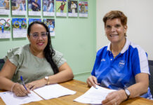Comite Olimpico Arubano ta yama bon bini na colega nobo Talhia Higgins