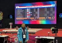 Hugo Themen referee internacional na IWF World Youth & Junior Championships Lima,Peru