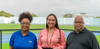 Minister Gerlien Croes ta anuncia apertura temporal di Stadion Guillermo Prospero Trinidad pa partidonan di futbol