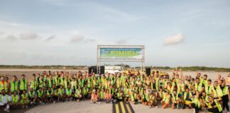 Un compromiso cu comunidad y bienestar social: Minister Wendrick Cicilia a participa den e 5K Runway Run di Aeropuerto Internacional Reina Beatrix