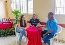 Minister di Deporte Gerlien Croes tabata presente na Cas Bon Taekwondo Cup