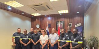 Cuerpo Policial Aruba ta asisti Cuerpo di Sint Maarten durante Soul Beach Festival 2025