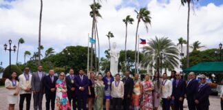 Aruba ta celebra 127 aña di Independencia di Filipinas