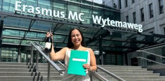 Melinda Ruiz a gradua como dokter na Hulanda