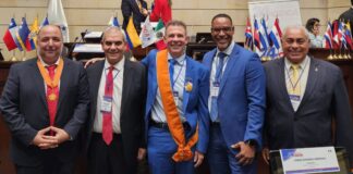 Parlamentario Clifford Heyliger nombra como vice-presidente adhunto di area Caribe den congreso di ODCA