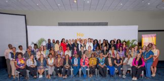 Trahando hunto pa un futuro sin violencia domestico y violencia contra hende muhe – conferencia di trabou di No Mas No More na Sint Maarten