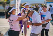 Diadomingo 30 di November 2025 lo tin e di dos edicion di Ride for the Roses