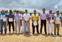 Apertura Torneo Aruba Senior Softball Association 60+
