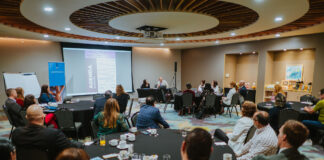 Minister Gerlien Croes a habri sesionnan di trabao di cuater dia cu TWO Hulanda