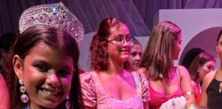 Princess Beauty Hailey Comenencia a bay wak Miss Teen Aruba Internacional