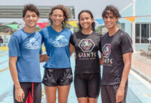 Atletanan di natacion ta cla pa e reto na ASU2025: Cera conoci cu e 4 hobennan cu lo participa na e weganan Panamericano Junior