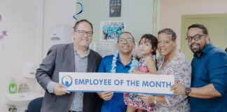 Un colega cu wowo scerpi den su trabou diagnostico: HOH su empleado di luna di juni ta Joell Leest