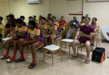 SV Britannia a ricibi charla di anti doping y fair play