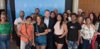 Habitantenan di Bushiri Complex ta forma parti di e proceso pa mehora nan bario