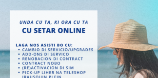 Haci uzo di SETAR su Teleshop Online pa un servicio rapido y conviniente