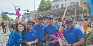 Directora Joselin Croes na 4Daagse di Nijmegen