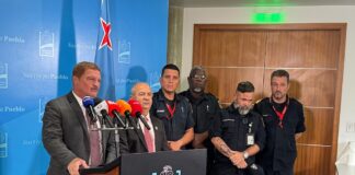 Prome Minister di Aruba y Consul di Colombia: Buskeda di e piscadonan perdi ta continua