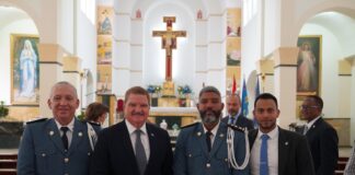 Cuerpo Policial di Aruba a celebra nan trintinuebe aniversario: Prome Minister Mike Eman: Ban aplaudi nos Cuerpo Policial pa brinda siguridad na nos isla