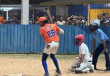 Torneo di Balls Out a inicia riba veld di Centro di Bario Noord: oyal Power Tat Fat ta derota Venezuela 18-8 den prome wega den salida