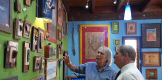 Prome Minister Mike Eman a bishita galeria Etnia Nativa