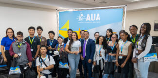 Minister Gerlien Croes ta desea exito y determinacion na e studiantenan cu a bay studia na Hulanda of otro pais