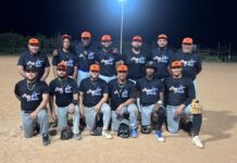 Torneo di Softball “Balls Out” a continua: Royal Power Tat Fat ta tembla Centro di Bario Noord derotando Salbabo 19-3