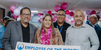 Su motivacion y dedicacion ta un ehempel: Charine Solognier-Croes ta HOH su empleado di luna di augustus