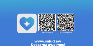 DVG ta conseha: Tur persona trahando den sector di horeca pa download Aruba Health App