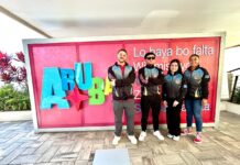 Delegacion di Pesas a baiha pa Guayaquil