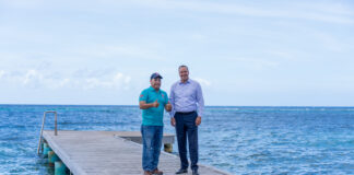 Minister Geoffrey Wever: Lo renoba Pier di Brisas del Mar na Savaneta completamente