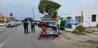 Dos persona herida, despues di accidente entre brommer cu auto
