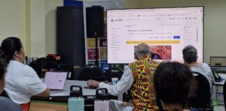 Ban Wiki! Tayer di Wikimedia Commons na Biblioteca Nacional San Nicolas