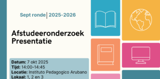 Studiantenan di IPA ta presenta proyecto di investigacion final