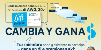 Participa pa Gana Ora di Cambia pa Botica di Servicio