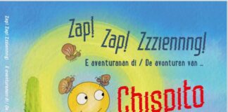 Liliana Braamskamp-Erasmus ta skirbi e buki pa mucha ‘Zap! Zap! Zzziennnng!’