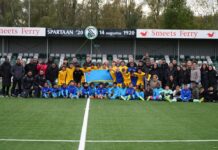 Ekipo di AVB FIFA Talent Development Scheme (TDS) a Bolbe For di Hulanda Despues di un Trainingskamp Sumamente Exitoso