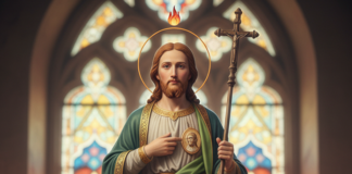 Tridium na honor di San Hudas Tadeo na misa Inmaculada Concepcion Santa Cruz