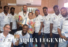 Pariba Legends victorioso den domino estilo 5 x 5!