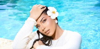 Aruba ta cla pa Nuestra Belleza International na Punta Cana. Tara van der Werk y Elise Heronimo