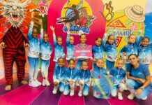 Minister di Deporte, mr. Gerlien Croes ta felicita tur nos atletanan di gimnasia cu a participa exitosamente den Copa IGA na Panama