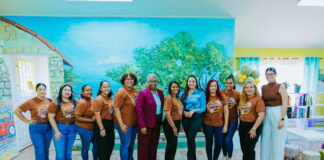 Bibloteca na scol! Minister Gerlien Croes ta felicita Scol Soeur Juliette y Colegio Santa Teresita cu nan logro